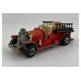 Set of 6 Emergency Hot Wheels Vehicles Including Fire Trucks and Ambulances