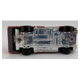 Set of 6 Emergency Hot Wheels Vehicles Including Fire Trucks and Ambulances