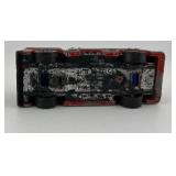 Set of 6 Emergency Hot Wheels Vehicles Including Fire Trucks and Ambulances