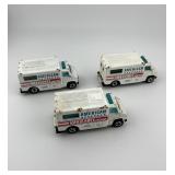 Lot of 5 Vintage Hot Wheels Emergency Vehicles