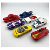 Collection of 7 Hot Wheels Diecast Cars Assorted Styles