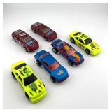Set of 6 Hot Wheels Die-Cast Cars Assorted Designs