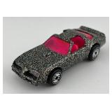 Hot Wheels Die-Cast Glitter Pontiac Firebird with Pink Interior