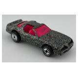 Hot Wheels Die-Cast Glitter Pontiac Firebird with Pink Interior