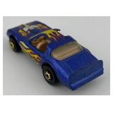 Hot Wheels Firebird Die-Cast Toy Car Blue with Flame Graphics