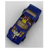 Hot Wheels Firebird Die-Cast Toy Car Blue with Flame Graphics