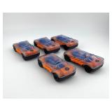 Set of 5 Hot Wheels Lightning Speed