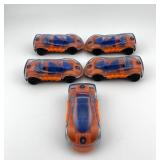 Set of 5 Hot Wheels Lightning Speed