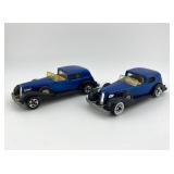 Set of 4 Hot Wheels 1936 Classic Cars Die-Cast Collectibles