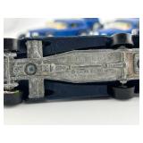 Set of 12 Hot Wheels Blue Mercedes-Benz 540K Cars in Vintage Collector Case