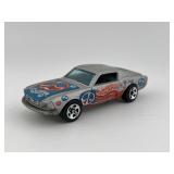 Pair of Hot Wheels Mustang Diecast Cars - Custom Designs