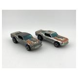 Pair of Vintage Hot Wheels Mustang Stocker Diecast Cars