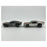 Pair of Vintage Hot Wheels Mustang Stocker Diecast Cars