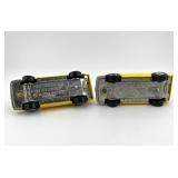 Pair of Hot Wheels Wind Splitter Diecast Cars Yellow