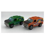 Pair of 1970s Hot Wheels Baja Breaker Diecast Vans