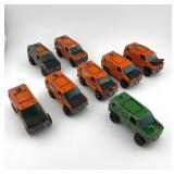 Lot of 8 Vintage 1970s Hot Wheels Baja Breaker Diecast Vehicles