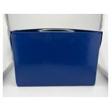 Pair of Vintage Hot Wheels 24-Car Collector Cases Red and Blue