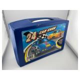 Set of 2 Hot Wheels Car Storage Cases with Compartments