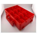 Set of 2 Hot Wheels Car Storage Cases with Compartments