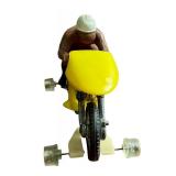 Vintage Hot Wheels Rrrumbles Rip Snorter Motorcycle with Orange Seat