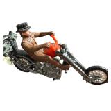 Pair of Vintage Hot Wheels Rrrumbles Mean Machine Motorcycles