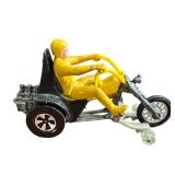 Hot Wheels Rrrumblers 3-Squealer Motorcycles Set As-Is
