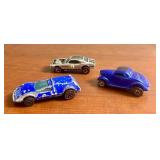 Lot of 3 Vintage Hot Wheels Redlines: Buzz Off, Heavy Chevy Chrome, Classic 36 Ford