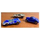 Lot of 3 Vintage Hot Wheels Redlines: Buzz Off, Heavy Chevy Chrome, Classic 36 Ford