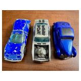 Lot of 3 Vintage Hot Wheels Redlines: Buzz Off, Heavy Chevy Chrome, Classic 36 Ford