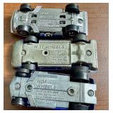 Lot of 3 Vintage Hot Wheels Redlines: Buzz Off, Heavy Chevy Chrome, Classic 36 Ford