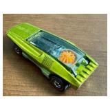 Vintage 1969 Hot Wheels Redlines Whip Creamer in Metallic Yellow