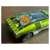 Vintage 1969 Hot Wheels Redlines Whip Creamer in Metallic Yellow