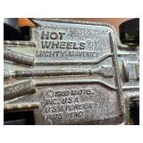 Vintage Hot Wheels Redlines Mighty Maverick Diecast Car in Metallic Yellow