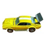 Vintage Hot Wheels Redlines Mighty Maverick Diecast Car in Metallic Yellow