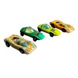 Lot of 4 Vintage Hot Wheels Red Line Cars - 2 Silhouette and 2 P-917