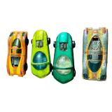 Lot of 4 Vintage Hot Wheels Red Line Cars - 2 Silhouette and 2 P-917