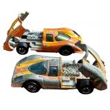 Lot of 4 Vintage Hot Wheels Red Line Cars - 2 Silhouette and 2 P-917