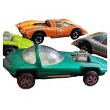 Lot of 4 Vintage Hot Wheels Red Line Cars - 2 Silhouette and 2 P-917