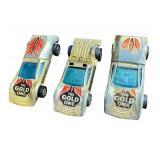 Set of 3 Vintage Red Line Hot Wheels 