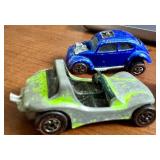 Lot of 7 Vintage Red Line Hot Wheels - Custom Volkswagen, Dune Daddy, Beatnik Bandit