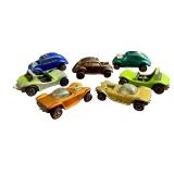 Lot of 7 Vintage Red Line Hot Wheels - Custom Volkswagen, Dune Daddy, Beatnik Bandit