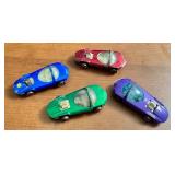 Set of 4 Vintage Hot Wheels Redline Silhouette Cars Assorted Colors