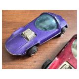 Set of 4 Vintage Hot Wheels Redline Silhouette Cars Assorted Colors