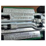 Set of 5 Vintage Red Line Hot Wheels Cars - Grasshopper, Custom Camaro, Jet Threat, Maserati Mistral