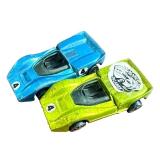 Lot of 8 Vintage Red Line Hot Wheels Cars - King Kuda, Porsche 917, McLaren MGA (1968-1969)