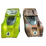 Lot of 8 Vintage Red Line Hot Wheels Cars - King Kuda, Porsche 917, McLaren MGA (1968-1969)