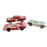 Lot of 8 Vintage Red Line Hot Wheels Cars - King Kuda, Porsche 917, McLaren MGA (1968-1969)
