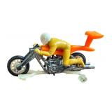 Set of 2 Vintage Hot Wheels Rrrumblers Motorcycles with High Trailer