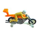 Set of 2 Vintage Hot Wheels Rrrumblers Motorcycles with High Trailer