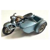 1960 Lesney Matchbox Triumph T110 Motorcycle with Sidecar No. 4